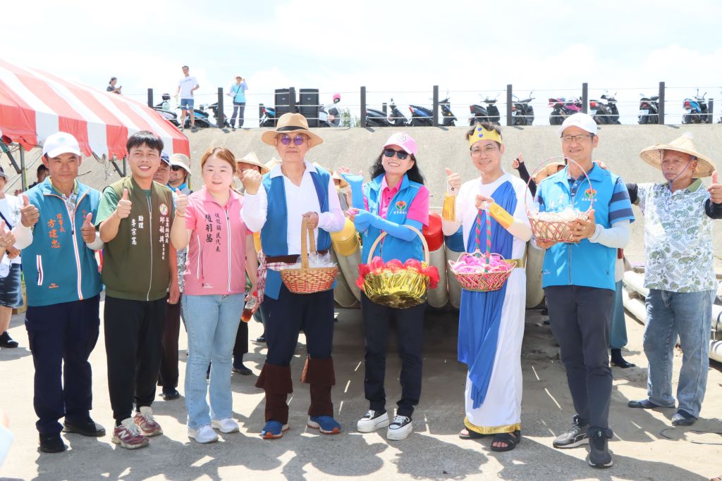 新船入海祈福儀式