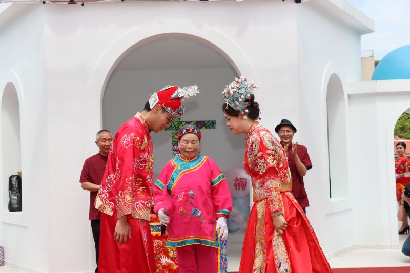 古禮結婚儀式夫妻對拜