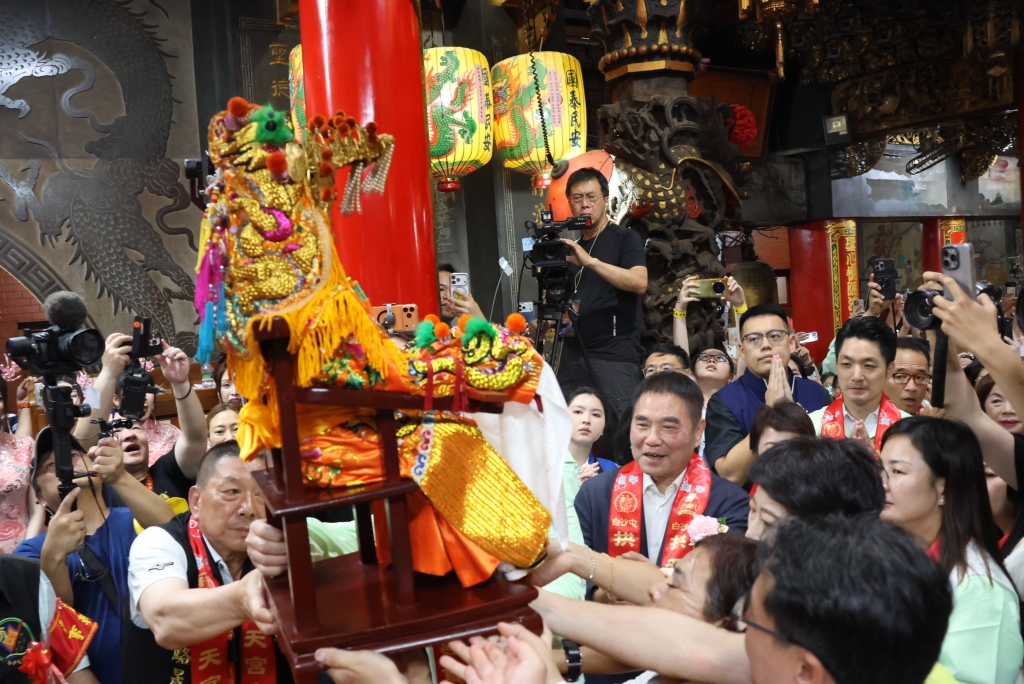 恭迎天上聖母登轎